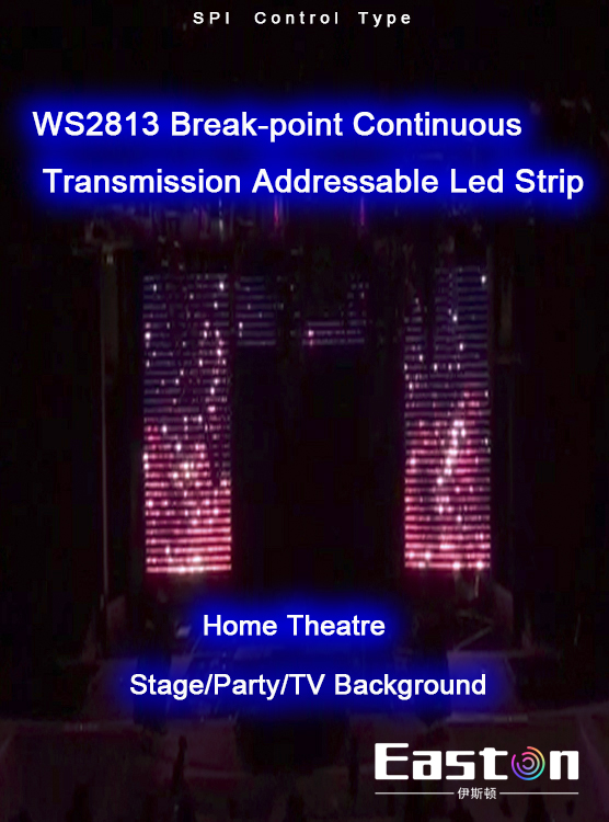 WS2813/SK6813 addressable Digital break-point continuous transmission led strip - copy - copy