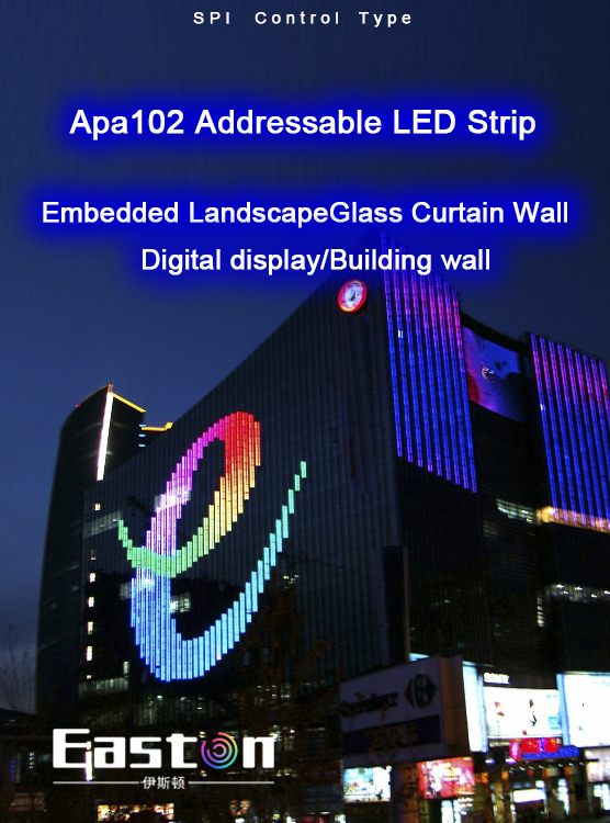 Apa102/SK9822 addressable Digital led strip 