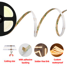 Load image into Gallery viewer, SCOB dual color CCT LED strip