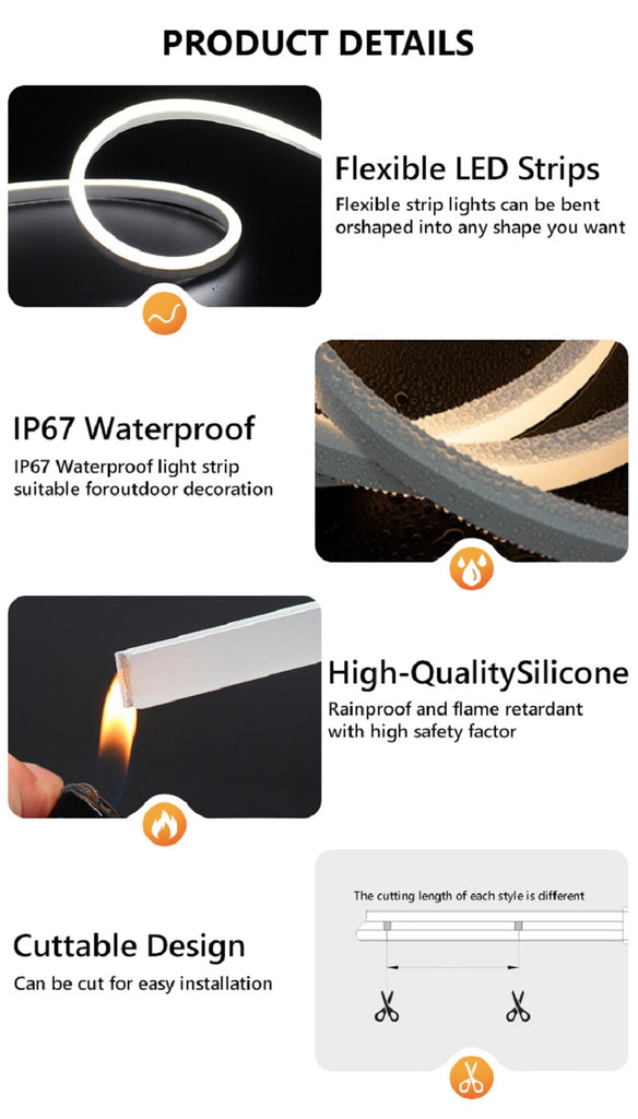 1010 Top Emitting LED Neon Strip