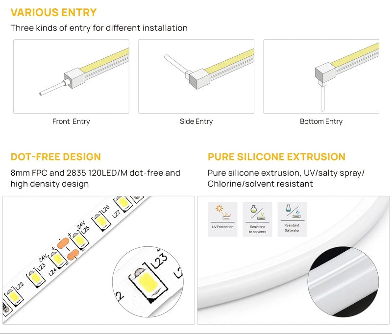 1010 Top Emitting LED Neon Strip