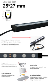 3D 2527 LED Flexible Wall Washer