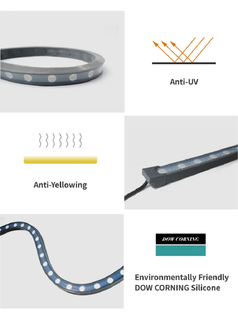3D 2620LED Flexible Wall Washer