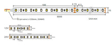 Load image into Gallery viewer, SMD3528 dual color LED strip