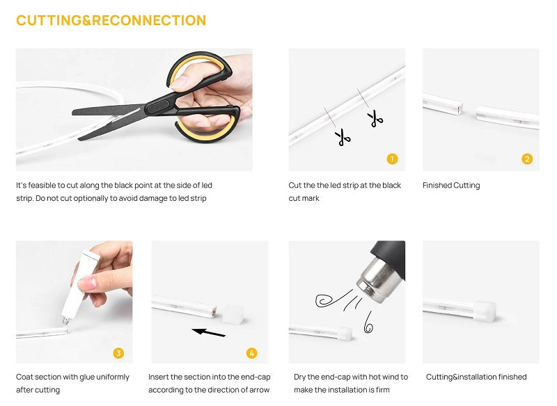 6×6 Top Emitting LED Neon Strip