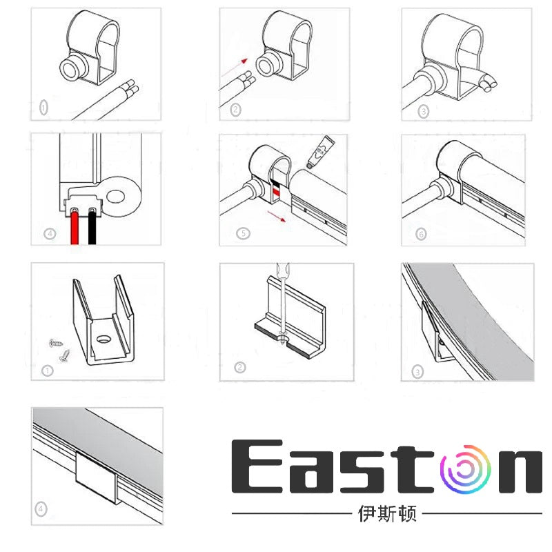 6×6 Top Emitting LED Neon Strip
