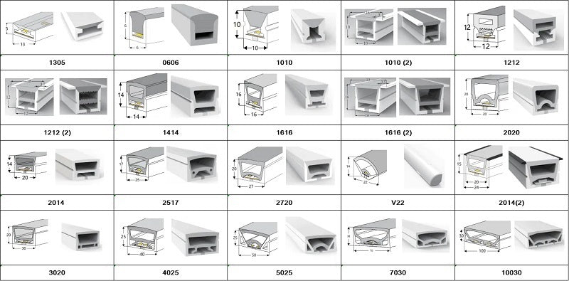 6×6 Top Emitting LED Neon Strip