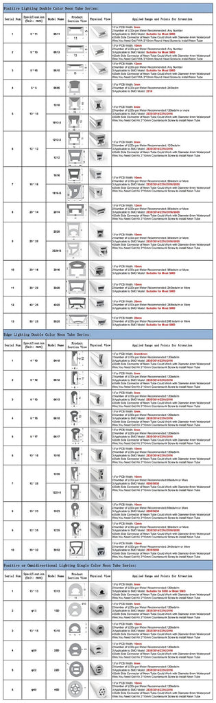 6×6 Top Emitting LED Neon Strip
