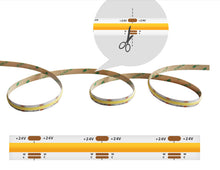 Load image into Gallery viewer, COB dual color CCT LED strip