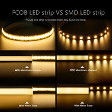 Load image into Gallery viewer, COB dual color CCT LED strip