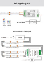Load image into Gallery viewer, COB RGBCCT LED strip