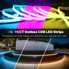 Load image into Gallery viewer, COB RGBCCT LED strip