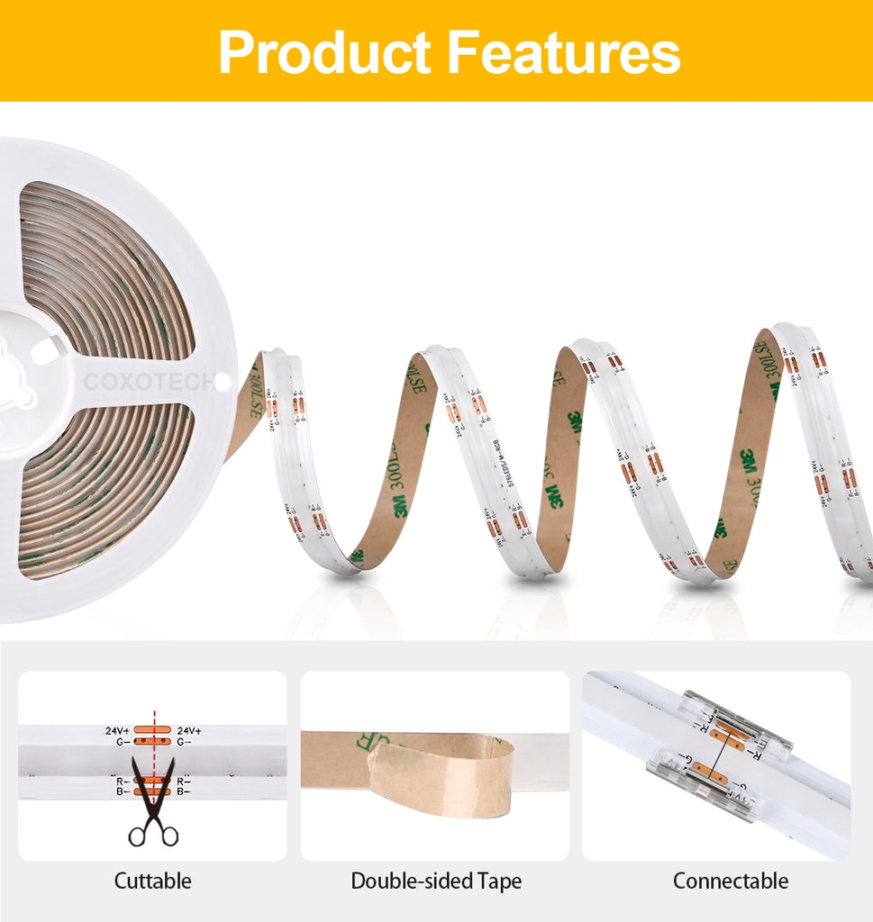 COB RGB LED strip