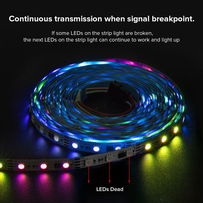 SM16512 DMX512 led strip light