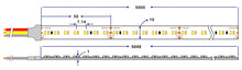 Load image into Gallery viewer, SMD2216 dual color LED strip