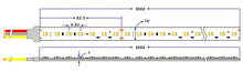 Load image into Gallery viewer, SMD2216 dual color LED strip