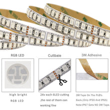 Load image into Gallery viewer, SMD5050 RGB LED Strip