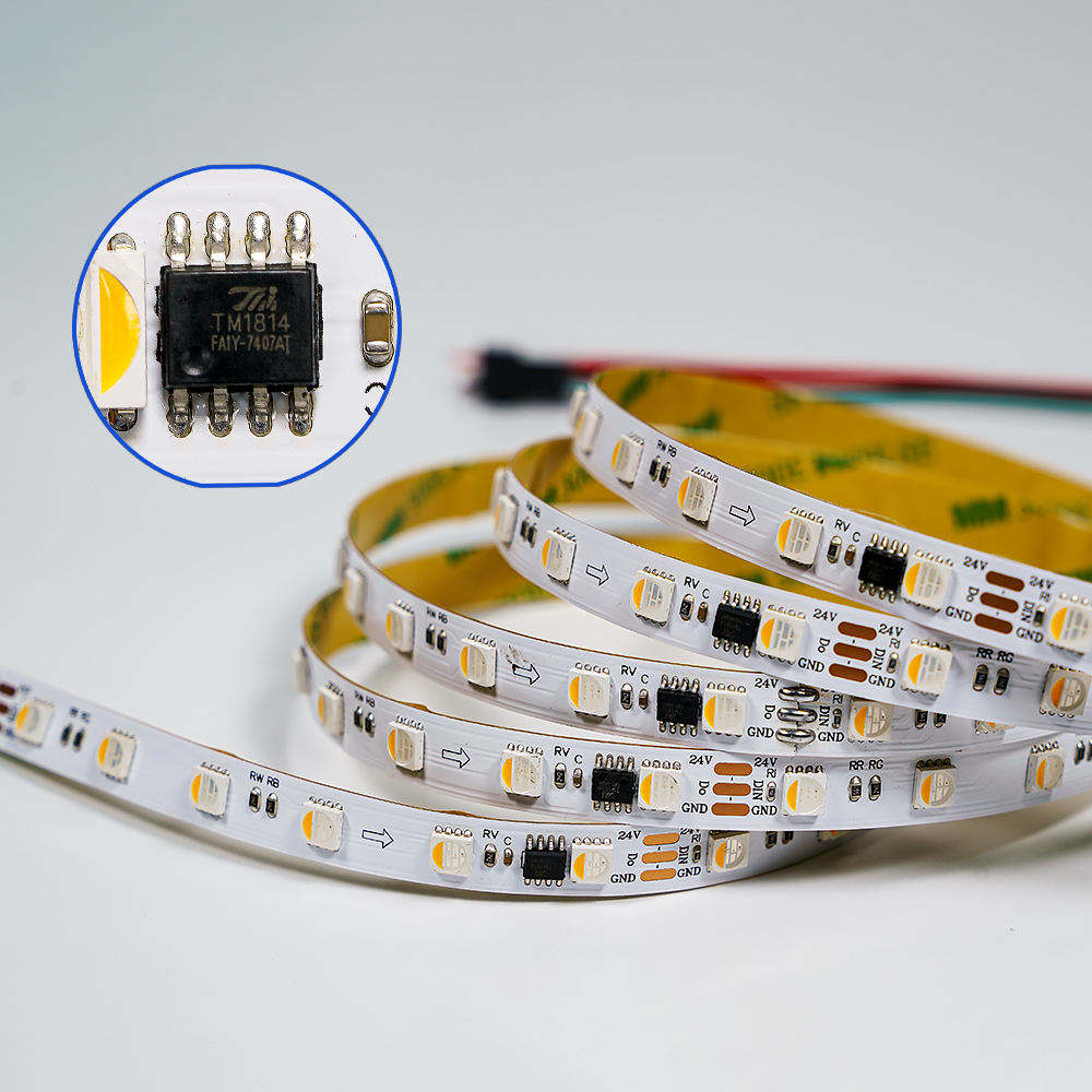 TM1814 RGBW LED Pixel addressable  strip