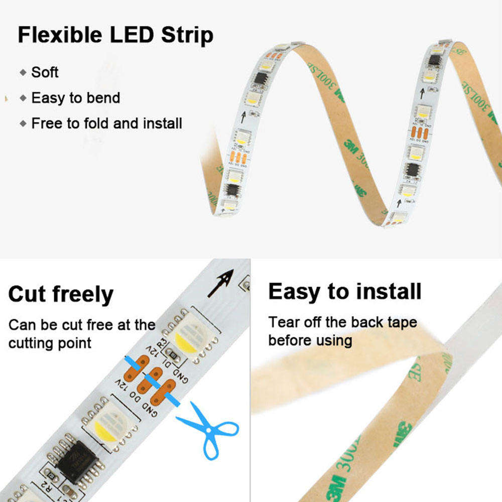 TM1814 RGBW LED Pixel addressable  strip
