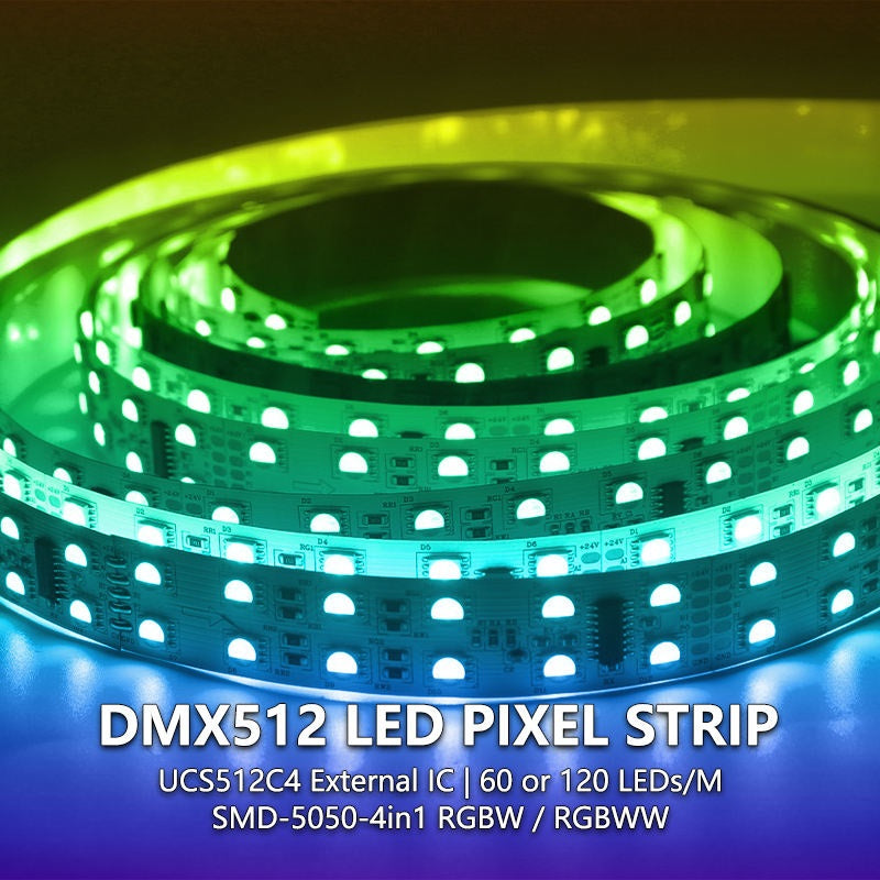 UCS512C4 DMX512 led strip light