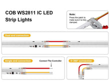 Load image into Gallery viewer, COB RGB WS2811 Pixel  LED strip